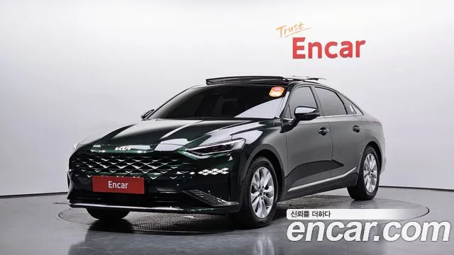 Kia K8 2021 Темно-зеленый из Кореи