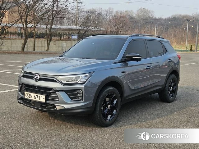 Ssangyong Beautiful Korando 2019 Серый из Кореи