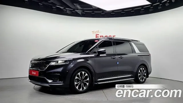 Kia Carnival 4th generation 2020 Серый из Кореи