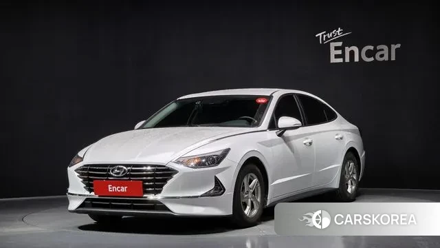 Hyundai Sonata (DN8) 2021 Белый из Кореи