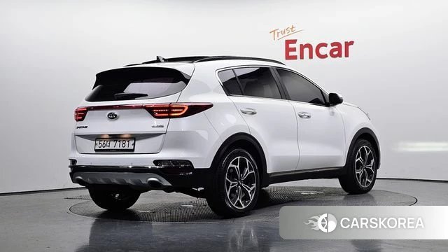 Kia Sportage The Bold 2019 Белый из Кореи