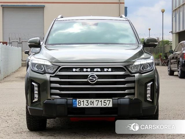 Ssangyong The New Rexton Sports Cannes 2022 Темно-зеленый из Кореи