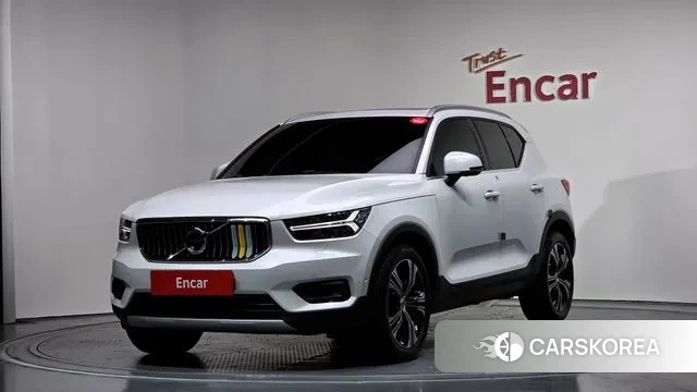Volvo XC40 2021 Белый из Кореи