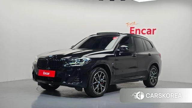 BMW X3 (G01) 2023 Черный из Кореи