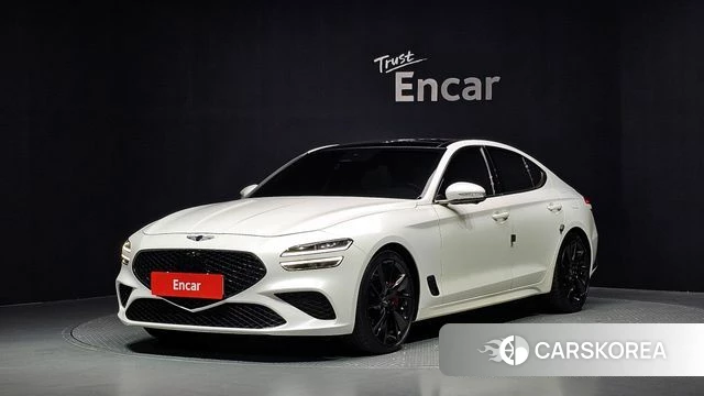 Genesis The New G70 2022 Белый из Кореи