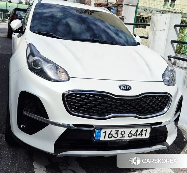 Kia Sportage The Bold 2021 Белый из Кореи