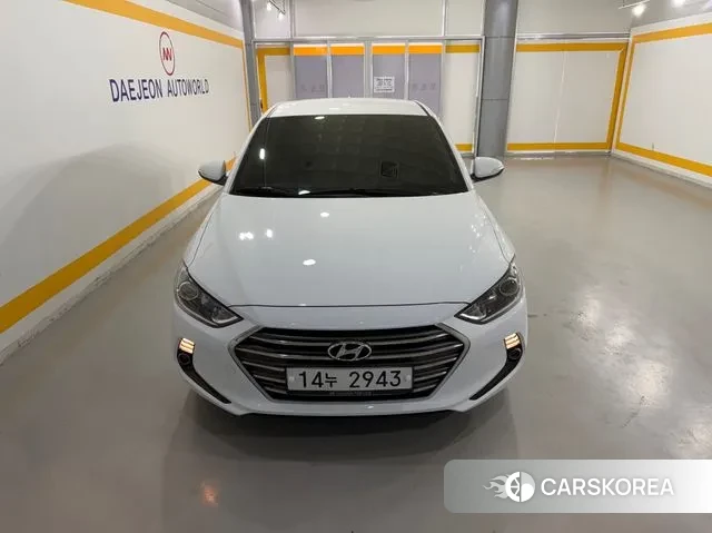 Hyundai Avante AD 2018 Белый из Кореи