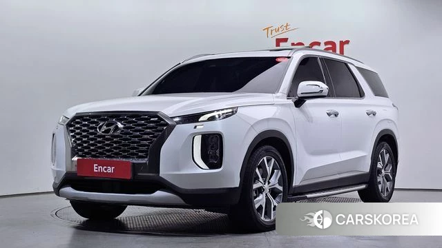 Hyundai Palisade 2019 Белый из Кореи