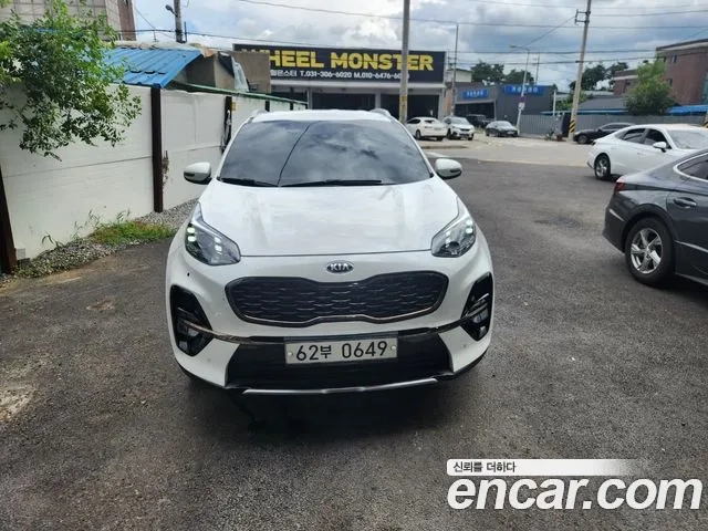 Kia Sportage The Bold 2019 Белый из Кореи