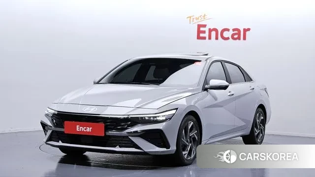 Hyundai The New Avante (CN7) 2024 Серебряный из Кореи