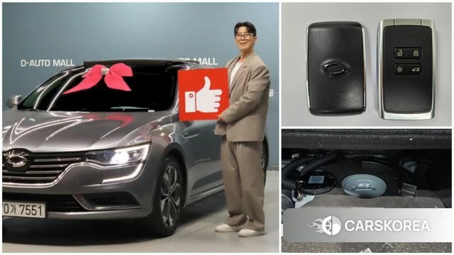 Renault Korea (Samsung) SM6 2018 Серый из Кореи