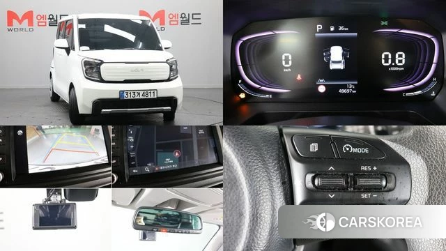 Kia The New Kia Ray 2023 Белый из Кореи