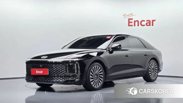 Hyundai Grandeur Hybrid (GN7) 2023 Черный из Кореи