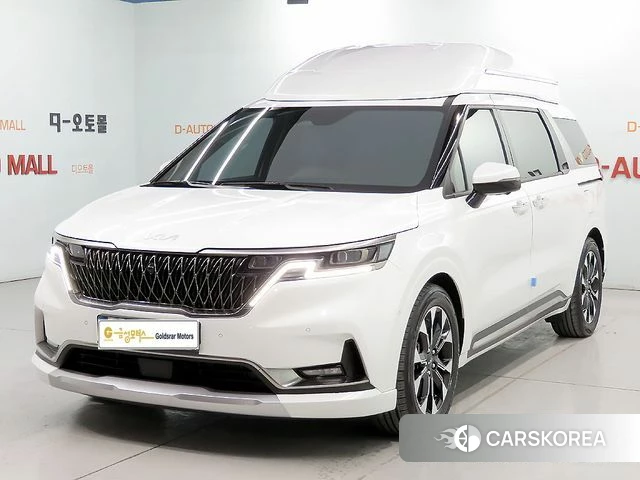 Kia Carnival 4th generation 2023 Белый из Кореи