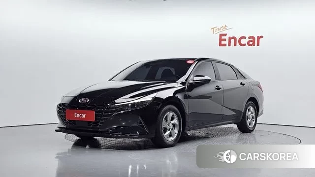 Hyundai Avante (CN7) 2021 Черный из Кореи