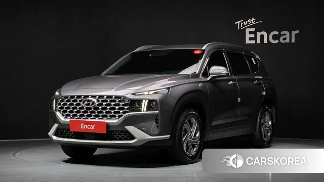 Hyundai The New Santa Fe 2021 Серый из Кореи