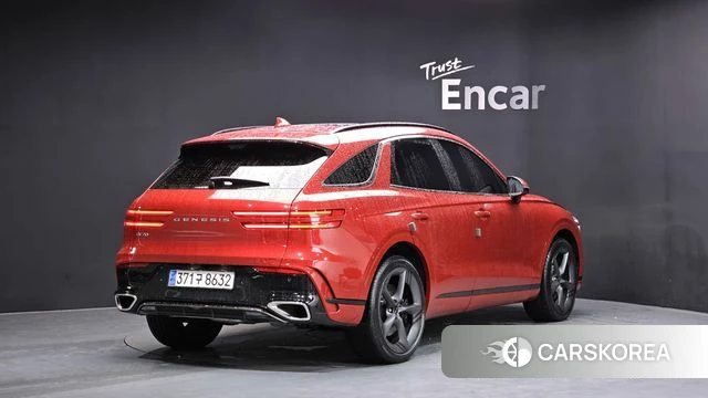 Genesis GV70 2024 Красный из Кореи