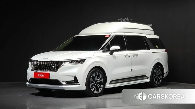 Kia Carnival 4th generation 2022 Белый из Кореи