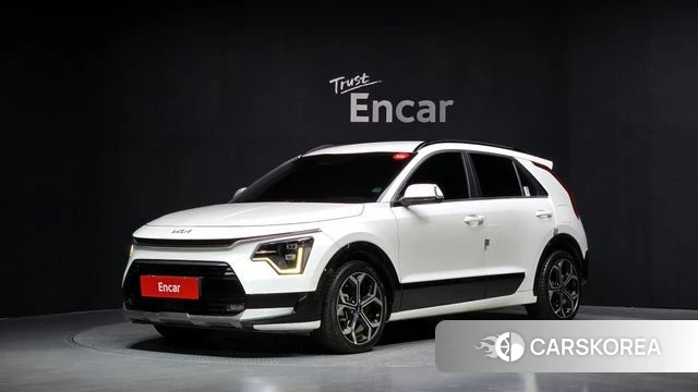 Kia Di Ol Nu Niro 2022 Белый из Кореи