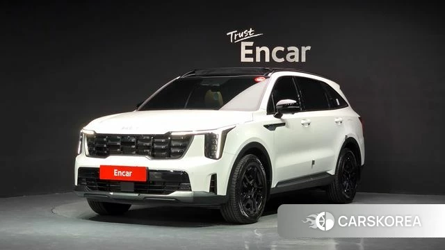 Kia The New Sorento 4th Generation 2023 Белый из Кореи