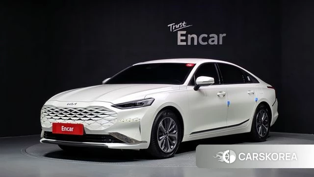 Kia K8 Hybrid 2022 Белый из Кореи