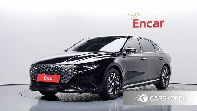 Hyundai The New Grandeur IG Hybrid 2020 Черный из Кореи