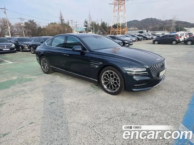 Genesis G80 (RG3) 2021 Синий из Кореи
