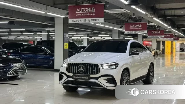 Mercedes-Benz GLE-Class W167 2024 Белый из Кореи