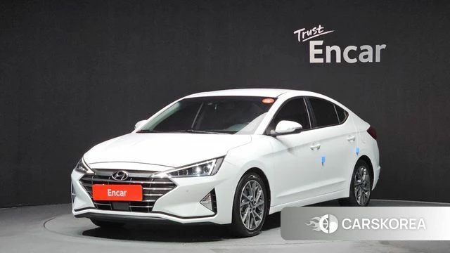 Hyundai The New Avante AD 2019 Белый из Кореи