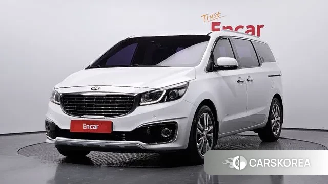 Kia All New Carnival 2018 Белый из Кореи