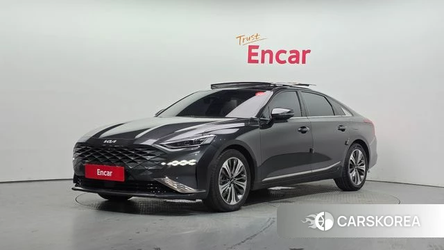 Kia K8 Hybrid 2022 Серый из Кореи