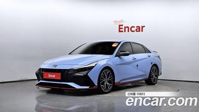 Hyundai Avante (CN7) 2022 Светло-серебряный цвет из Кореи