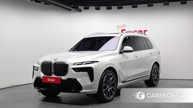BMW X7 (G07) 2023 Белый из Кореи