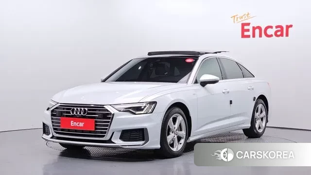Audi A6 (C8) 2020 Белый из Кореи