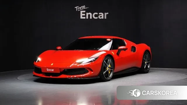 Ferrari 296 GTB 2024 Красный из Кореи