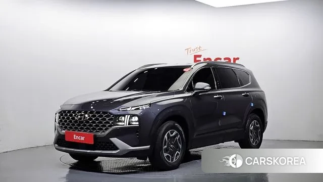 Hyundai The New Santa Fe 2021 Серый из Кореи