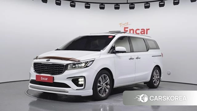 Kia The New Carnival 2018 Белый из Кореи