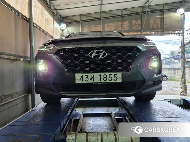 Hyundai Santa Fe TM 2018 Серый из Кореи