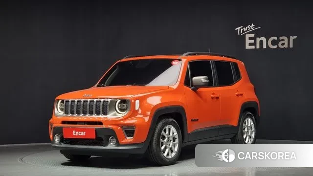 Jeep Renegade 2020 Оранжевый из Кореи