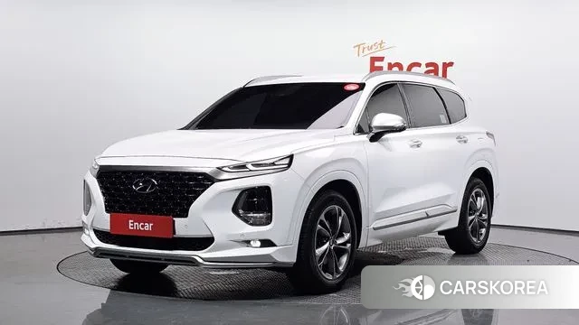 Hyundai Santa Fe TM 2019 Белый из Кореи