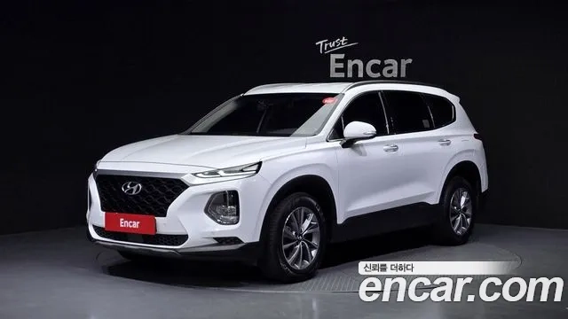 Hyundai Santa Fe TM 2018 Белый из Кореи