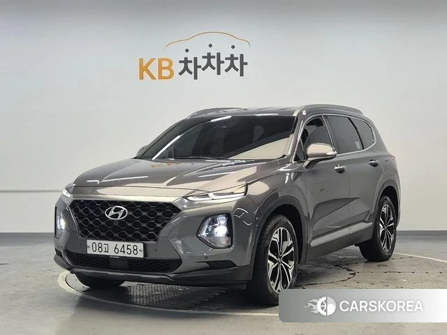 Hyundai Santa Fe TM 2018 Серый из Кореи