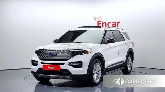 Ford Explorer 6th Generation 2023 Белый из Кореи