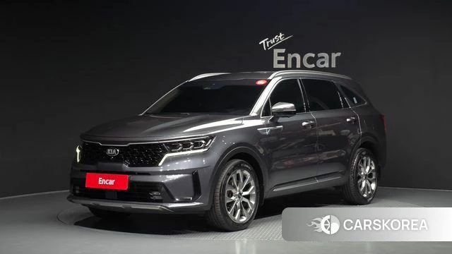 Kia Sorento 4th Generation 2021 Серый из Кореи