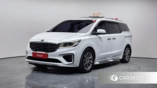Kia The New Carnival 2019 Белый из Кореи
