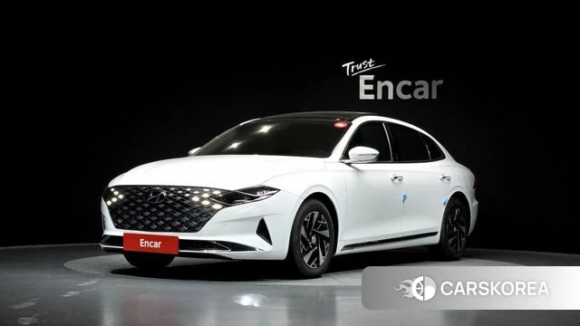 Hyundai The New Grandeur IG Hybrid 2022 Белый из Кореи