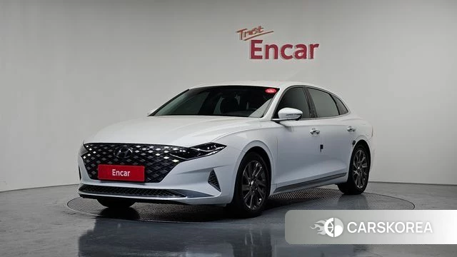 Hyundai The New Grandeur IG Hybrid 2020 Белый из Кореи