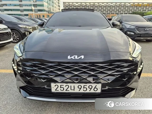 Kia K8 Hybrid 2022 Черный из Кореи