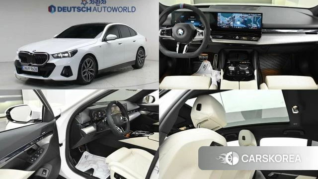 BMW 5 Series (G60) 2025 Белый из Кореи