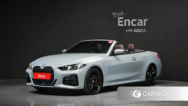 BMW 4 Series (G22) 2025 Серебристо-серый из Кореи
